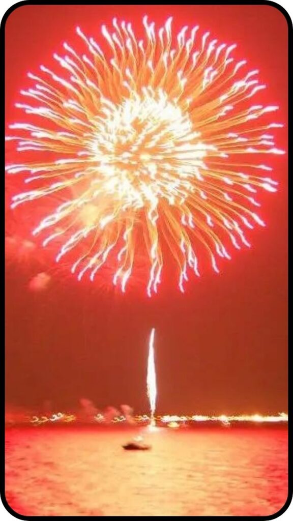 Fireworks Cruise in Laguna Madre Bay