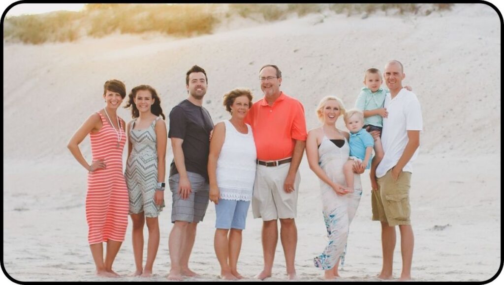 family beach in carolina north